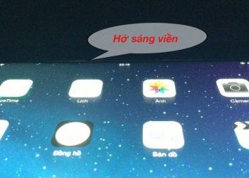 Dấu hiệu nhận biết và hướng khắc phục sự cố màn hình iPad bị hở sáng