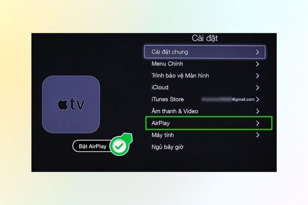 cách kết nối điện thoại iphone với tivi