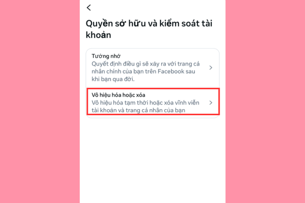 cách khóa facebook tạm thời trên iphone
