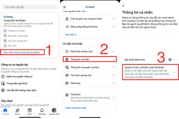 cách khóa facebook tạm thời trên iphone