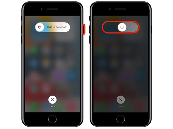 cách khởi động lại iphone