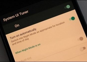 cách kích họa night mode trên android