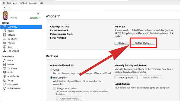 cách mở nguồn iphone