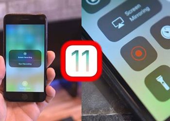 Cách quay màn hình iPhone trên iOs 11