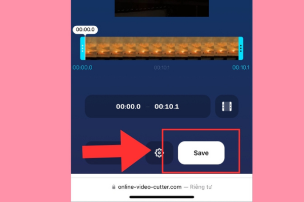 cắt video trên iphone