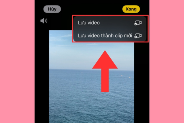cắt video trên iphone
