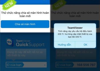 chia sẻ màn hình iphone lên máy tính