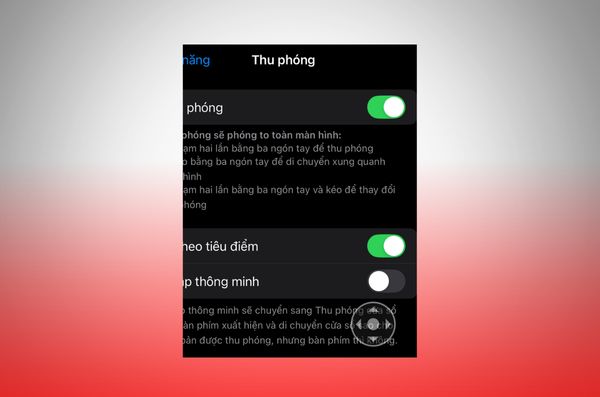 chỉnh cỡ chữ iphone