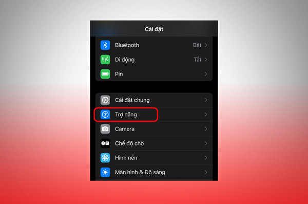 chỉnh cỡ chữ iphone