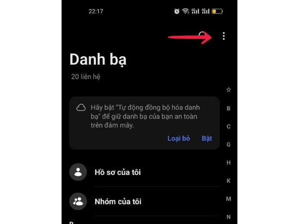 chuyển danh bạ từ android sang iphone