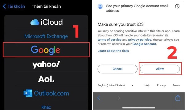 chuyển danh bạ từ android sang iphone
