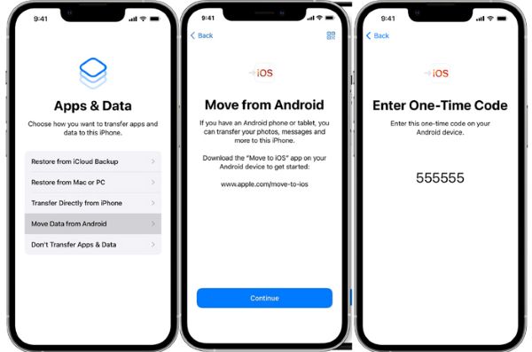 chuyển danh bạ từ android sang iphone