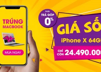 Chương trình khuyến mãi siêu hấp dẫn dành cho iPhone X 64GB tại Viettel Store