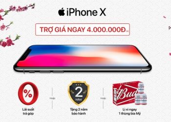 Giảm giá 4.000.000 đồng, iPhone X kèm gói cước có đáng mua hay không?