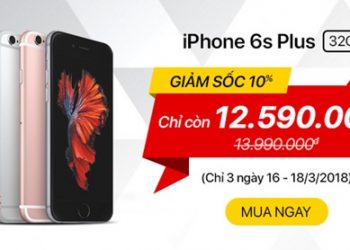 iPhone 6S Plus 32GB giảm giá cực sốc, mua ngay còn kịp