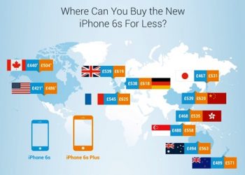 iPhone 6s giá rẻ nhất nếu bạn mua tại Mỹ