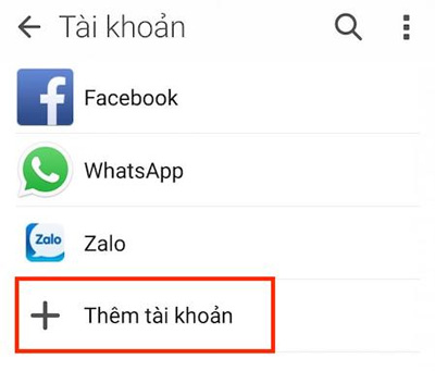 Khôi phục danh bạ đã xóa trên Android (1)