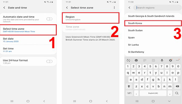 Cách cài đặt lại ngày và giờ trên điện thoại Android