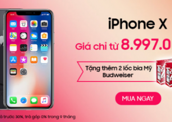 Mua iPhone X giá tốt, chỉ từ 8.997.000đ triệu tại Viettel Store