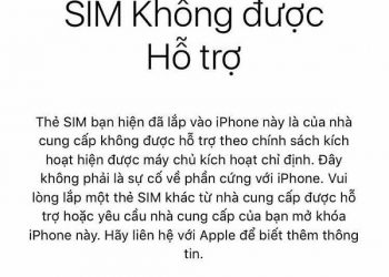 iPhone - sim
