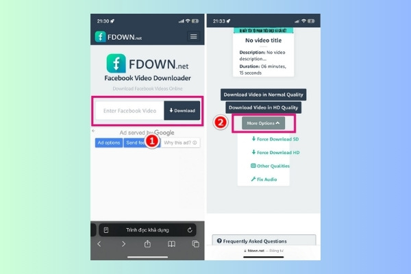 tải video facebook về iphone