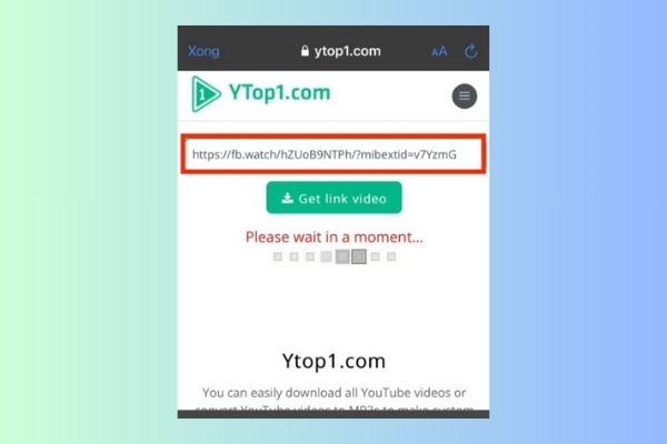 tải video facebook về iphone