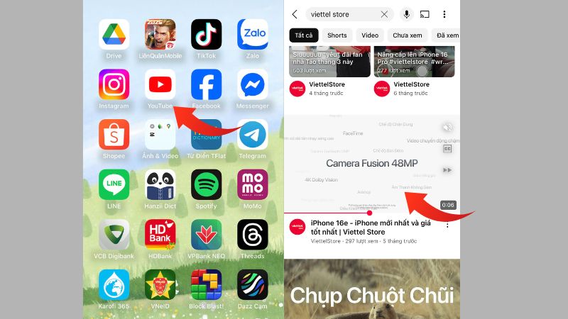 tải video youtube về iphone