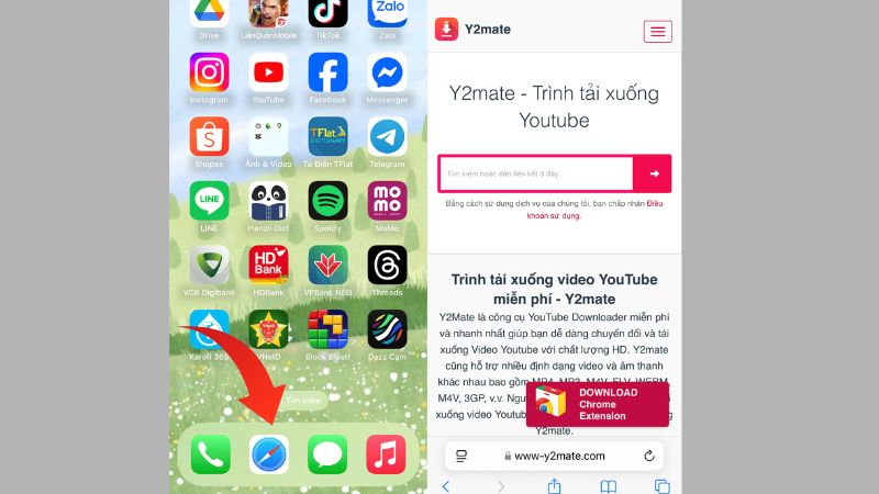 tải video youtube về iphone