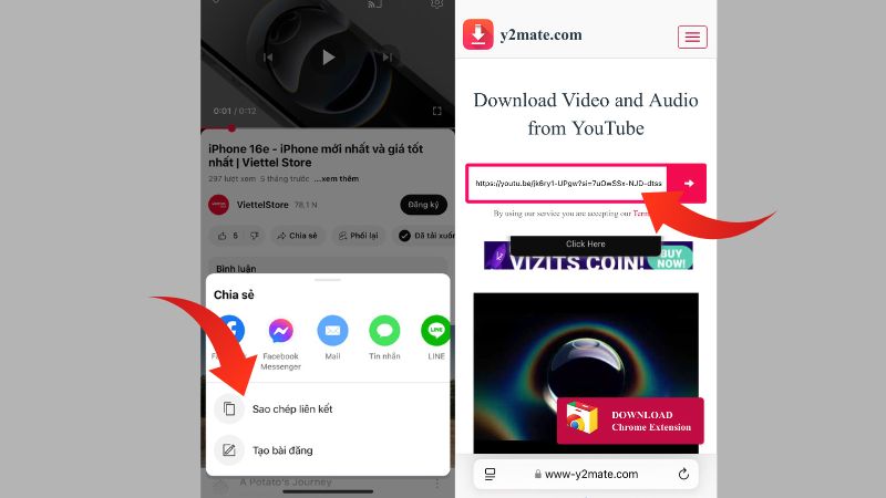 tải video youtube về iphone