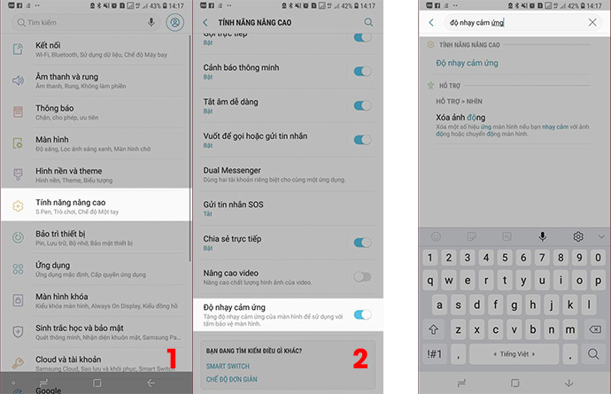 Hướng dẫn cách tăng độ nhạy cảm ứng điện thoại Android Hướng dẫn cách tăng độ nhạy cảm ứng điện thoại Android