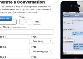 Thú vị với cách tạo tin nhắn giả đùa vui với bạn bè bằng giao diện SMS trên iPhone