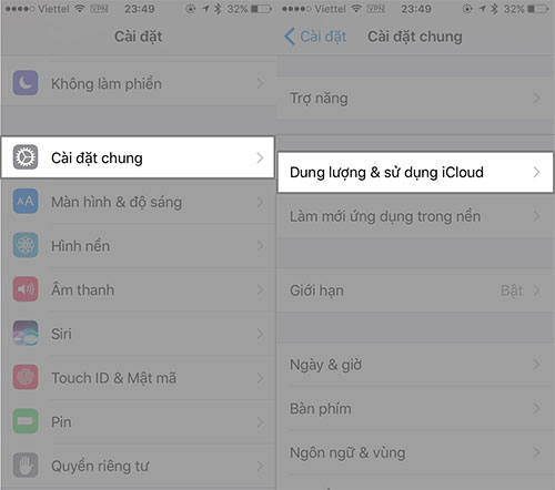 Cách tắt thông báo cập nhật iOS