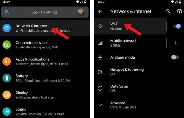 Xem mật khẩu Wifi đã kết nối