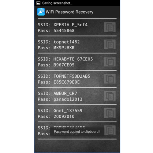 xem pass wifi trên Android