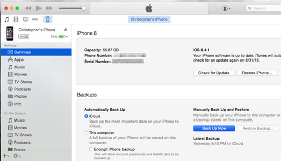 Sử dụng iTunes Sử dụng iTunes