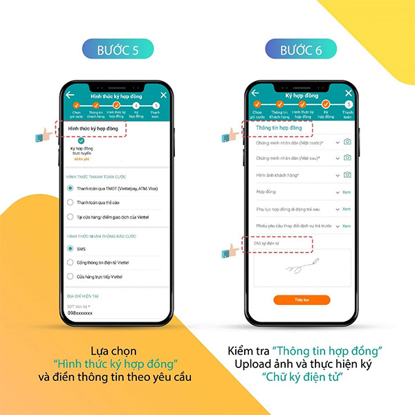Chuyển đổi từ thuê bao trả trước sang trả sau Viettel (2)