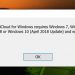 Lỗi không tương thích với Windows 10 sẽ được sửa nhờ iCloud phiên bản mới