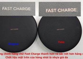 Một số cách phân biệt sạc không dây Samsung chính hãng mà ai cũng nên biết
