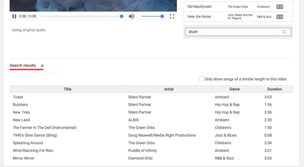 Thêm nhạc vào video trên Youtube