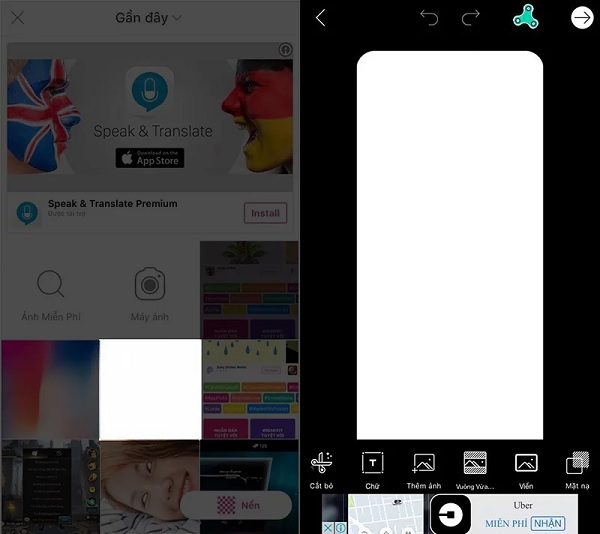 Chọn ảnh có tên “hide” đã tải ở bước 1