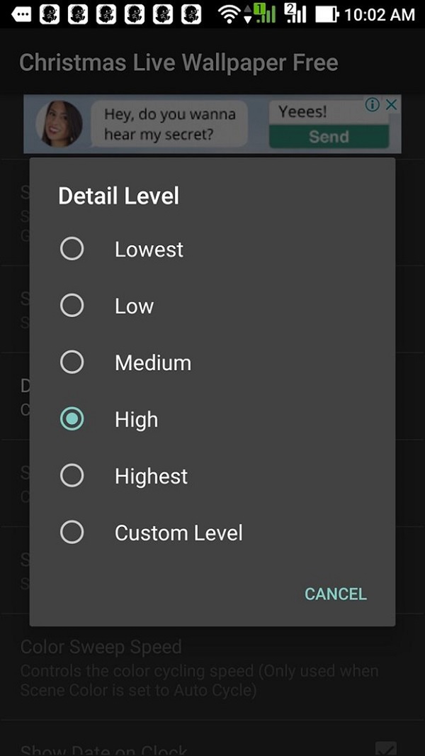 ứng dụng Christmas Live Wallpaper (2)