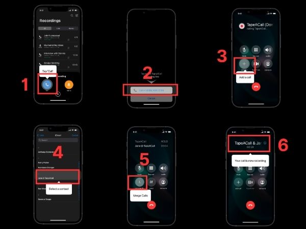 ghi âm cuộc gọi trên iphone