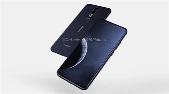 Hình ảnh render của Nokia 6.2