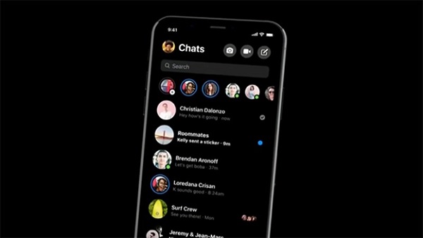 Facebook và Facebook Messenger phiên bản bảo vệ mắt