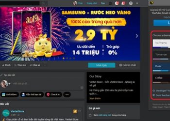 Cài đặt Facebook Messenger phiên bản bảo vệ mắt và tiết kiệm pin khi sử dụng vào ban đêm