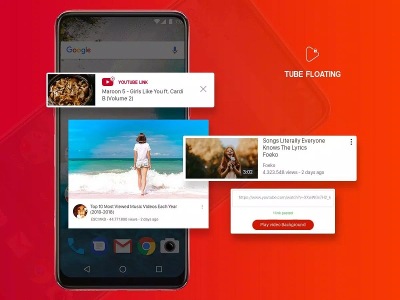 YouTube tắt màn hình
