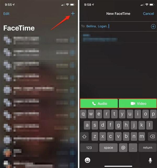 Thao tác đơn giản để Facetime nhóm qua ứng dụng