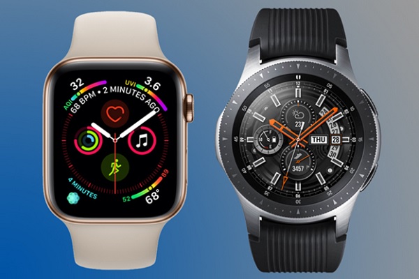 Nên chọn Samsung Galaxy Watch hay Apple Watch Series 4?