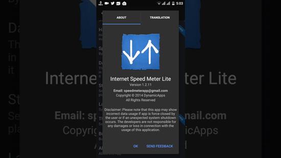 Internet Speed Meter Lite Internet Speed Meter Lite