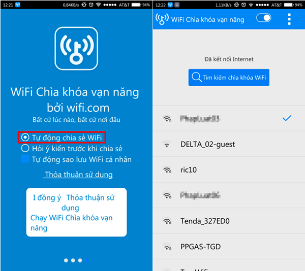 WiFi Chìa khóa vạn năng (Wifi Master Key) WiFi Chìa khóa vạn năng (Wifi Master Key)